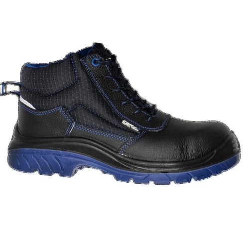 Bota de Seguridad Comp+ S3 Bellota – Piel Negra, Antideslizante y Ligera