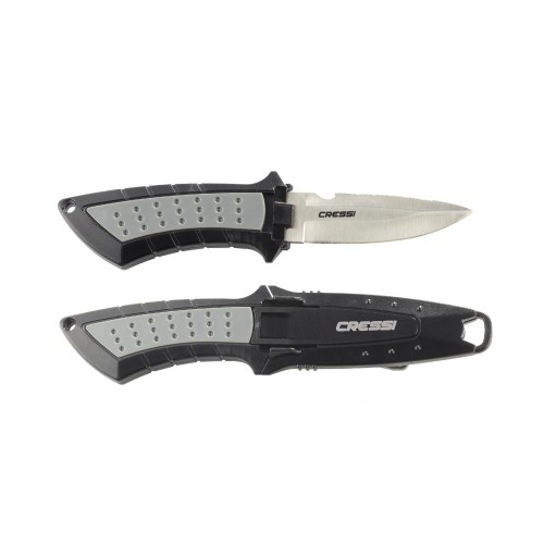 Cuchillo Cressi Lima Steel – Compacto, Plano y Ergonómico